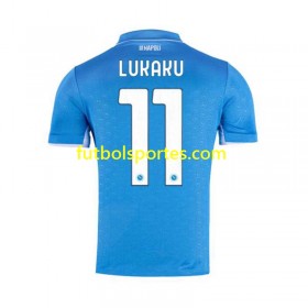Camiseta SSC Napoli Lukaku 11 Primera Equipación 2024/2025